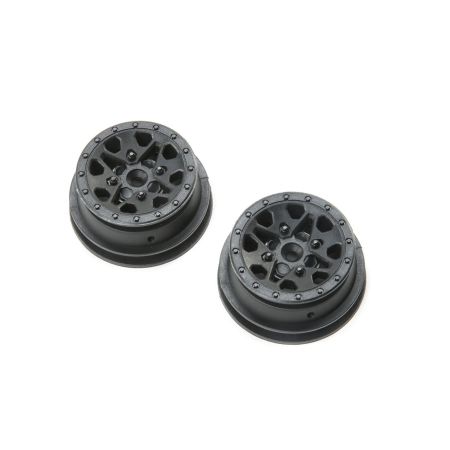 Axial 1.2 1.55 Can-Am Maverick X3 Wheel (Black) (2pcs) (Z-AXI31595)