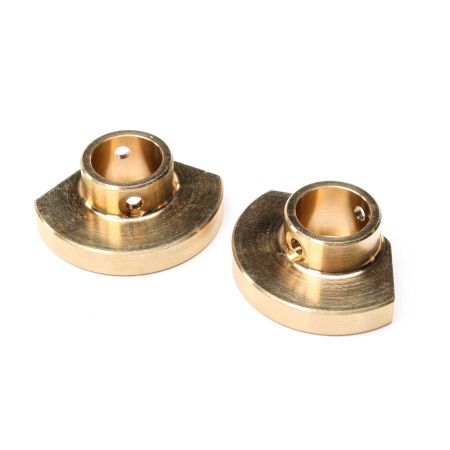 Axial Brass Rear Axle Tube Caps, L/R (30g): PRO (Z-AXI332009) Axial Brass Rear Axle Tube Caps, L/R (30g): PRO (Z-AXI332009)