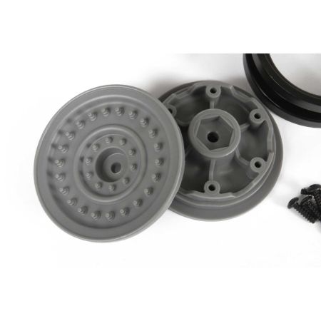 Axial 1.9 MW19 Beadlock Wheels - Grey (2pcs) (Z-AXI43005)