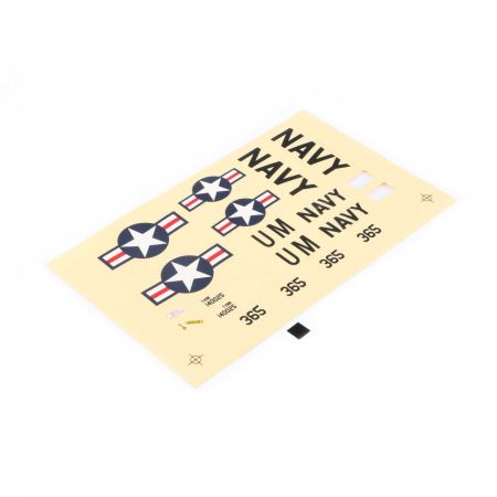 Hobbyzone Decal Sheet: T-28 Trojan S (Z-HBZ5604)