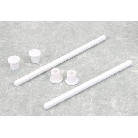 Hobbyzone 2-Wing Hold-Down Rods with Caps: Super Cub LP (Z-HBZ7124)