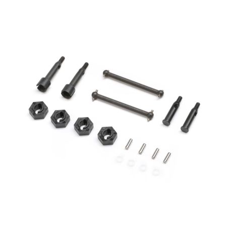 Losi Drive Shafts, Axles, Wheel Hexes: Micro-B (Z-LOS-1764)