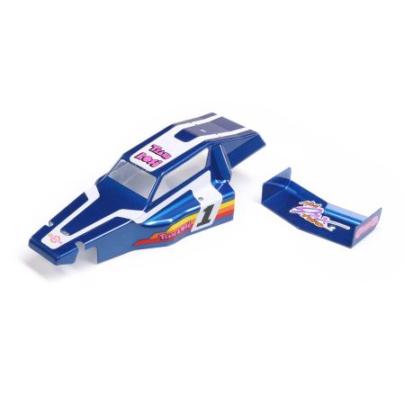 Losi Body & Wing, Blue: Mini JRX2 (Z-LOS210028)