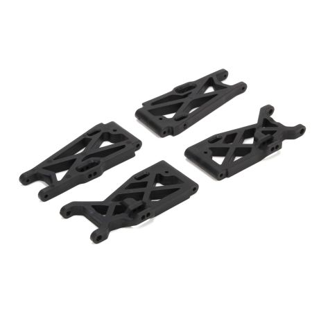 Losi Front/Rear Suspension Arm Set: Mini 8T (Z-LOS214000)