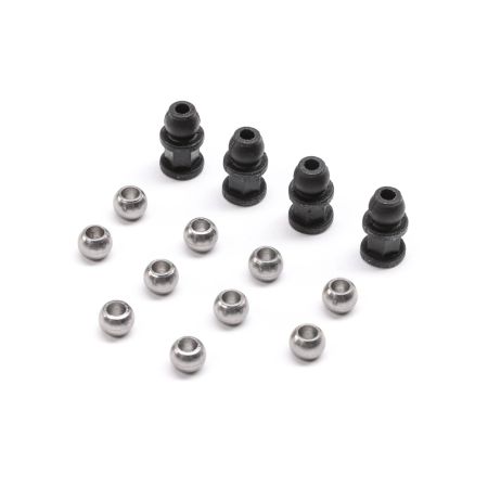 Losi Pivot Balls & Shock Mount: Mini JRX2 (Z-LOS214023)
