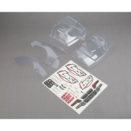 Losi Body Set, Clear: Baja Rey (Z-LOS230009)