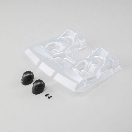 Losi Interior Set with Helmets, Clear: Baja Rey (Z-LOS230020)