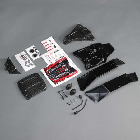 Losi Body Set, Red, Painted: Ultra 4 (Z-LOS230076)