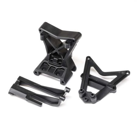Losi Front Upper Arm/Shock Mount and ESC Mount: RZR Rey (Z-LOS231099)