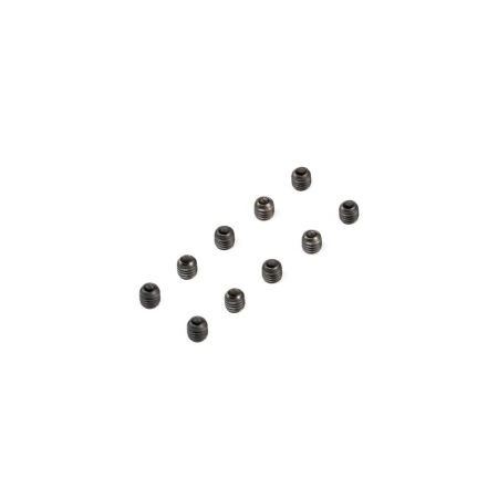 Losi Set Screws, M3 x 4mm Cup Point(10) (Z-LOS235026)