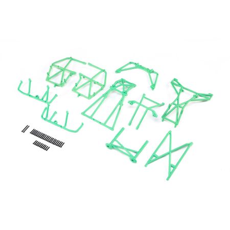Losi Cage Set, Complete, Green: LMT (Z-LOS241027)