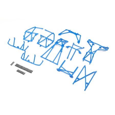 Losi Cage Set  Complete, Blue: LMT (Z-LOS241046)