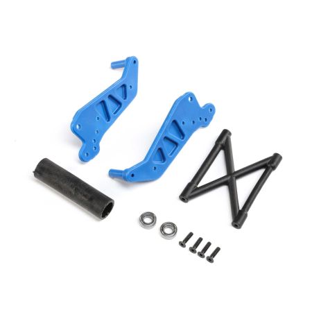 Losi Wheelie Bar Set, Blue: LMT (Z-LOS241053)