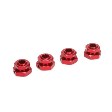 Losi 20mm Wheel Hex Set, Red: LST XXL 2 Gas (Z-LOS242000)