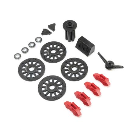 Losi Brake and Spare Tire Accessory Set: Super Baja Rey (Z-LOS250024)