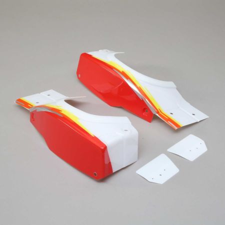 Losi L/R Rear Fender Set, Red: Super Baja Rey (Z-LOS250029)