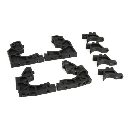 Losi Front/Rear, Bulkhead Set: 1:5 4wd DB XL (Z-LOS251016)