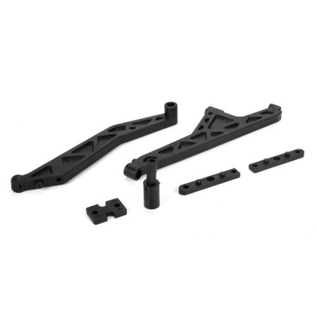 Losi FR/RR Chassis Brace & CNTR Diff Spcr: MTXL (Z-LOS251037)
