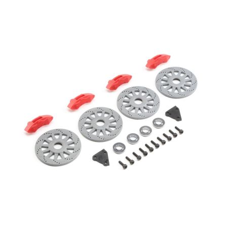 Losi Rotor, Caliper Set: SuperRockRey (Z-LOS252109)