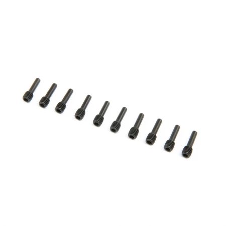 Losi Driveshaft Screw Pin, M5x16mm, Steel (10): SBR/SRR (Z-LOS252131)