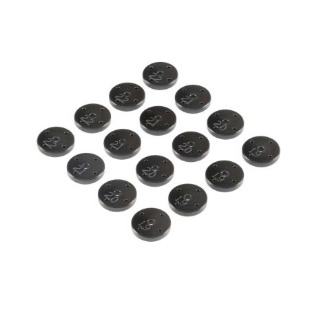 Losi CNC Shock Piston Kit: DBXL-E (Z-LOS253021)