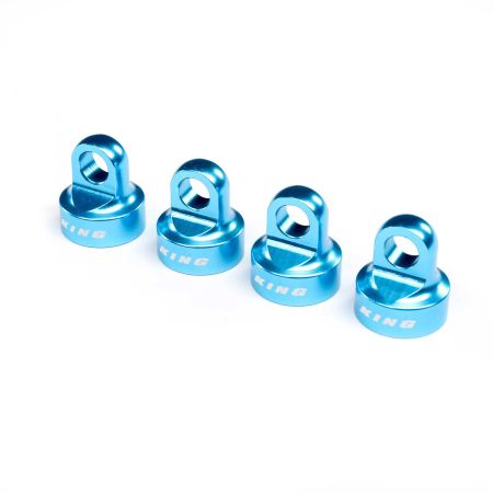Losi Shock Cap Set, Aluminum, King Blue: SBR 2.0 (Z-LOS253031)