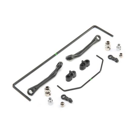 Losi Front & Rear Sway Bar Set: Super Baja Rey (Z-LOS254043)