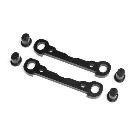 Losi Front Hinge Pin Braces, Black: DBXL 2.0 (Z-LOS254071)
