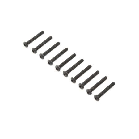Losi Button Head Screws, Stl, BO, M4 x 30mm (10) (Z-LOS255011)
