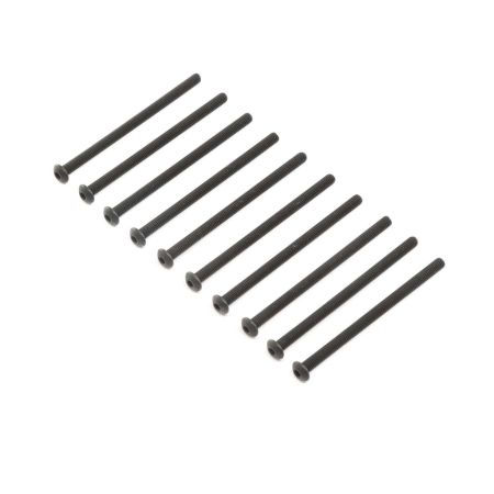 Losi Button Head Screws, Stl, BO, M4 x 65mm (10) (Z-LOS255013)
