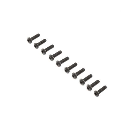 Losi Button Head Screws, Stl, BO, M4 x 14mm (10) (Z-LOS255014)