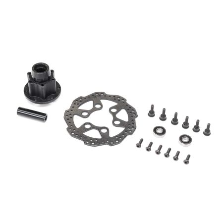 Losi Complete Front Hub Assembly: Promoto-MX (Z-LOS262013)