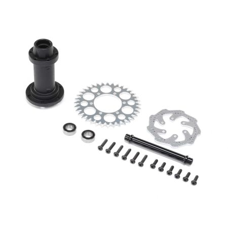 Losi Complete Rear Hub Assembly: Promoto-MX (Z-LOS262014)