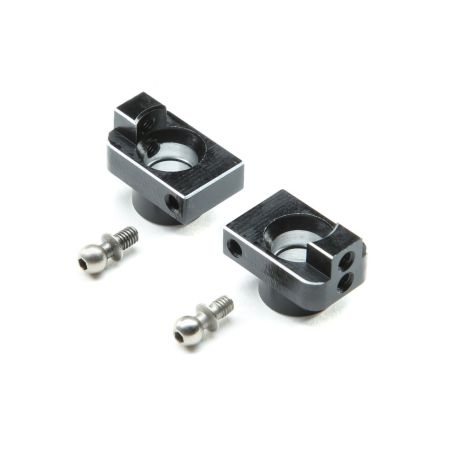 Losi Hub Set, Rear, Aluminum: Mini-T 2.0 (Z-LOS311005)
