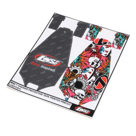 Losi Mini-T 2.0 Chassis Protective Tape, Precut (2) (Z-LOS311011)