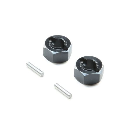 Losi Hex Set, Rear Axle, Aluminum: Mini-T 2.0 (Z-LOS312004)