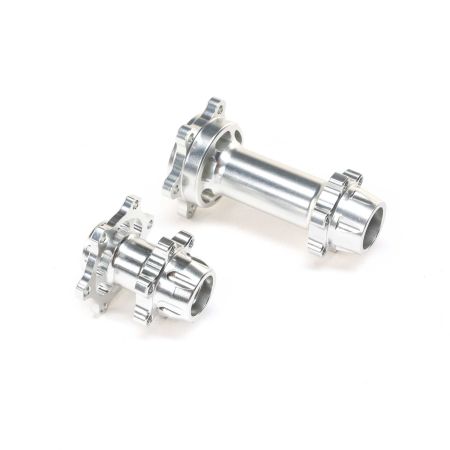 Losi Aluminum Hub Set, Machined, Silver : Promoto-MX (Z-LOS362005)