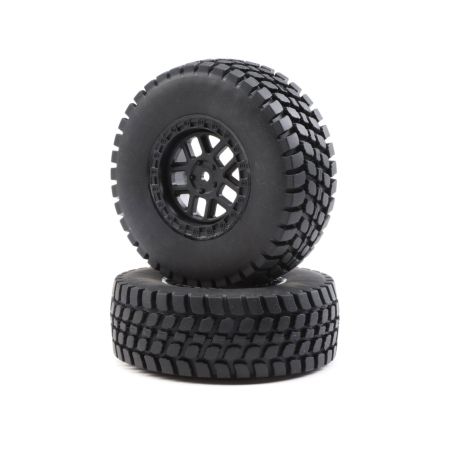 Losi Alpine Wheel and Tire Mounted (2): BR (Z-LOS43025)