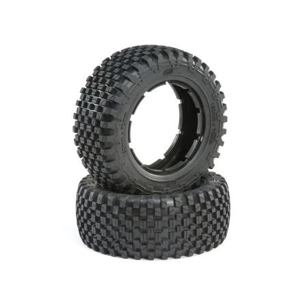 Losi Tire Set, Firm (2):  5ive-T 2.0 (Z-LOS45023)