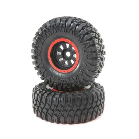 Losi MaxxisCreepyCrawlerLT,Black,Mntd(2): SuperRockRey (Z-LOS45031)