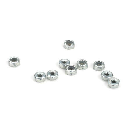 Losi 4-40 Steel Locking 1/2 Nuts (10) (Z-LOSA6308)