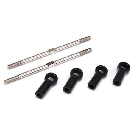 Losi Turnbuckles, 5 x 107mm with Ends (Z-LOSA6546)