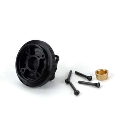 Losi Flywheel & Collet, Steel, 4 Shoe: 8B, 8T (Z-LOSA9102)