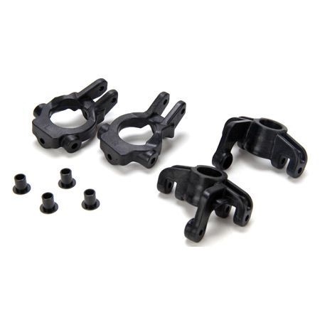 Losi Front Spindle & Carrier Set: 10-T (Z-LOSB2100)