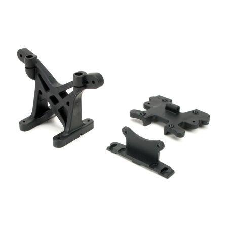 Losi Front/Rear Shock Tower w/Pin Mounts: LST,LST3XL-E (Z-LOSB2151)