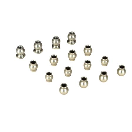 Losi Pivot Ball Set, Hard Anodized(16): TEN (Z-LOSB2187)