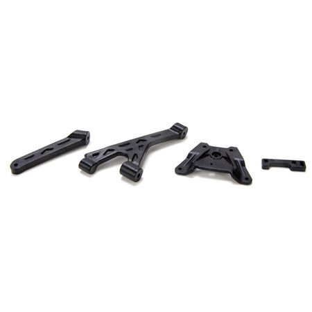 Losi Chassis Brace & Spacer Set (3): 10-T (Z-LOSB2278)