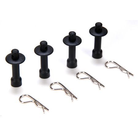 Losi Body Post Set: NCR (Z-LOSB2460)