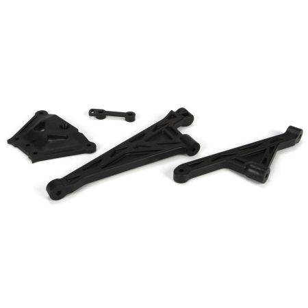Losi F&R Chassis Brace & Spacer Set: 5IVE-T (Z-LOSB2558)
