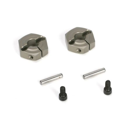 Losi Aluminum Clamping Wheel Hex (2): TEN-SCTE (Z-LOSB3493)